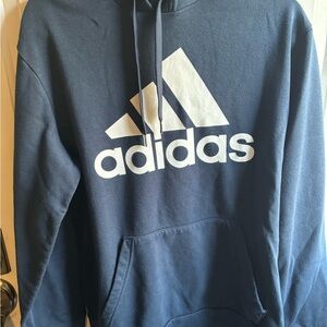 Men’s Large Navy Adidas Hoodie